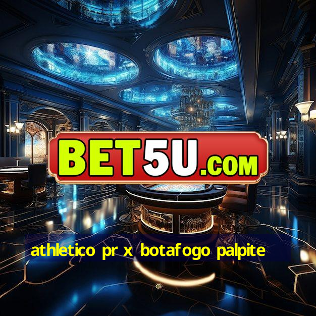 athletico pr x botafogo palpite